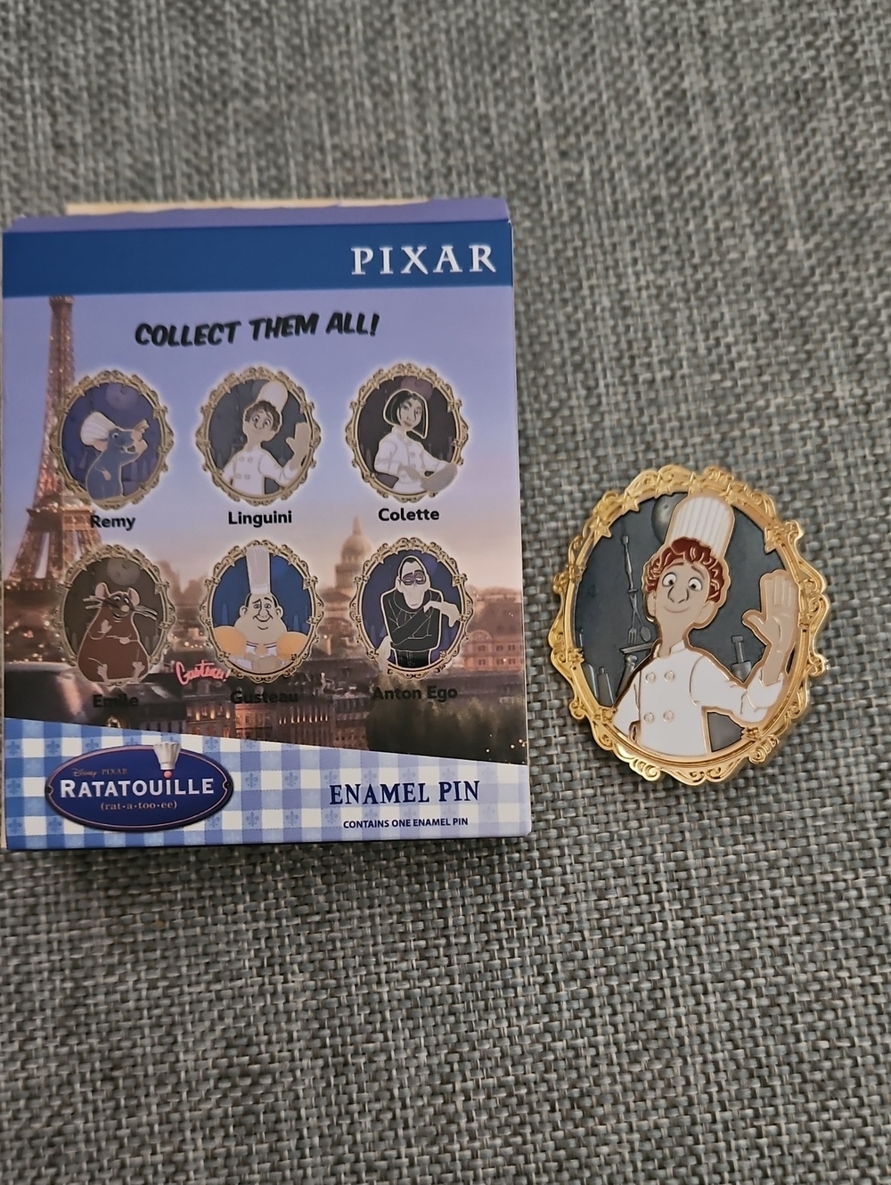 Disney Pixar Ratatouille Linguini Enamel Pin